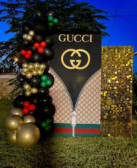 where to buy gucci party supplies|gucci theme party ideas.